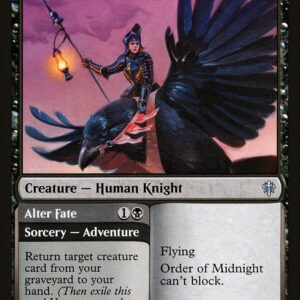 Throne of Eldraine - 99 - Order of Midnight // Alter Fate - Uncommon - B - Non-foil