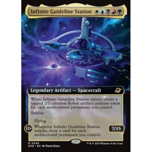 Edge of Eternities - 348 - Infinite Guideline Station - Rare - Multi - Non-foil