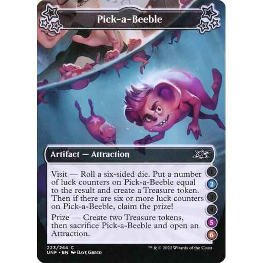 Unfinity - 223c - Pick-a-Beeble - Common - C - Non-foil