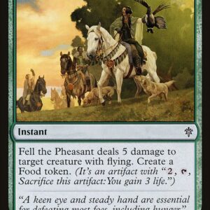 Throne of Eldraine - 153 - Fell the Pheasant - Common - G - Non-foil