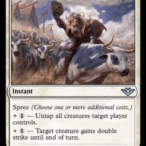 Outlaws of Thunder Junction - 27 - Rustler Rampage - Uncommon - W - Foil