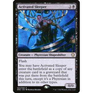 Dominaria United Commander - 24 - Activated Sleeper - Rare - B - Non-foil