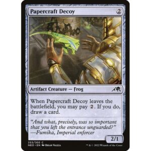 Kamigawa: Neon Dynasty - 253 - Papercraft Decoy - Common - C - Foil