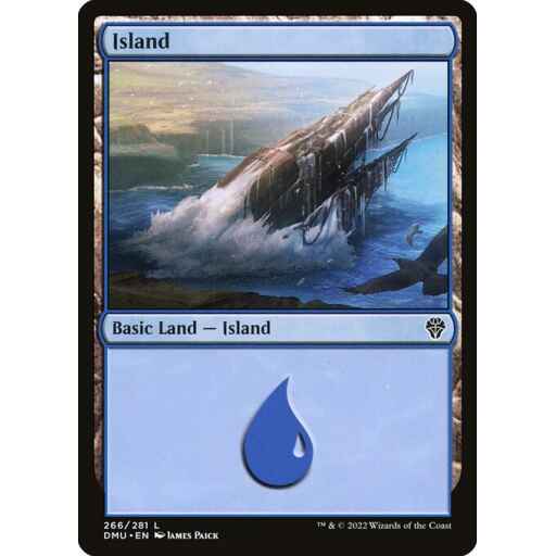 Dominaria United - 266 - Island - Common - C - Foil