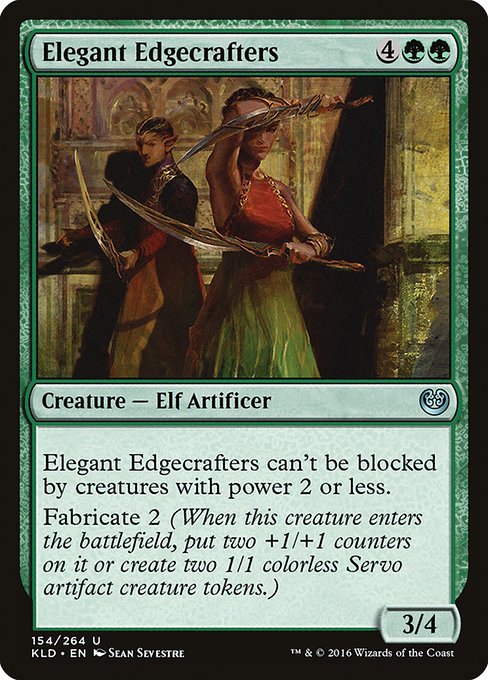 Kaladesh - 154 - Elegant Edgecrafters - Uncommon - G - Non-foil (Front)