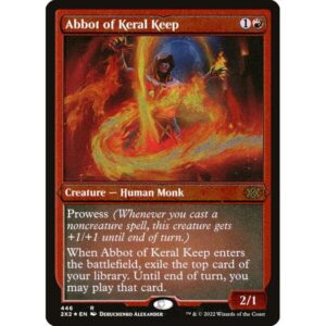 Double Masters 2022 - 446 - Abbot of Keral Keep - Rare - R - Non-foil