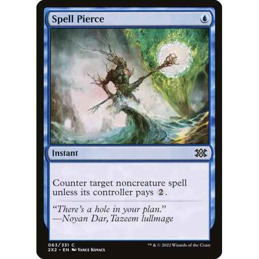 Double Masters 2022 - 63 - Spell Pierce - Common - U - Non-foil