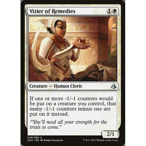 Amonkhet - 38 - Vizier of Remedies - Uncommon - W - Non-foil