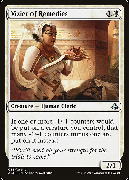 Amonkhet - 38 - Vizier of Remedies - Uncommon - W - Non-foil