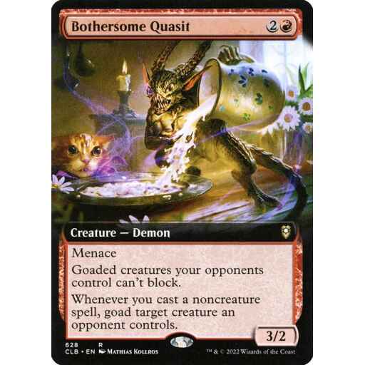 Commander Legends: Battle for Baldur's Gate - 628 - Bothersome Quasit - Rare - R - Non-foil