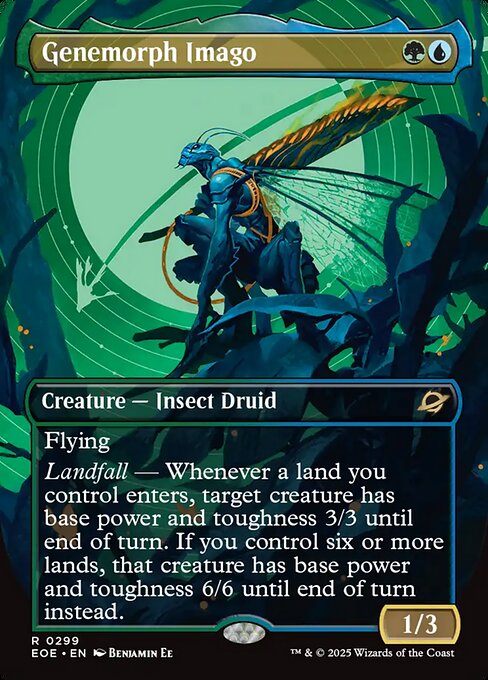 Edge of Eternities - 299 - Genemorph Imago - Rare - UG - Non-foil