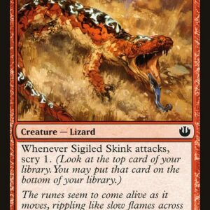 Journey into Nyx - 111 - Sigiled Skink - Common - R - Non-foil (Front)