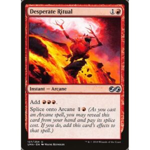 Ultimate Masters - 127 - Desperate Ritual - Uncommon - R - Foil