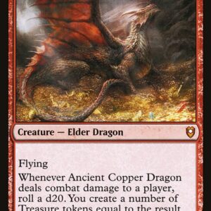 Commander Legends: Battle for Baldur's Gate - 161 - Ancient Copper Dragon - Mythic - R - Non-foil
