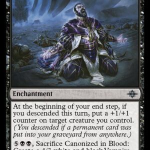 The Lost Caverns of Ixalan - 96 - Canonized in Blood - Uncommon - B - Non-foil (Front)