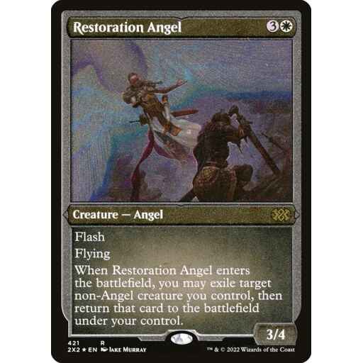 Double Masters 2022 - 421 - Restoration Angel - Rare - W - Non-foil