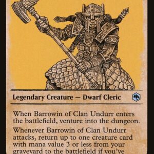 Adventures in the Forgotten Realms - 336 - Barrowin of Clan Undurr - Uncommon - WB - Non-foil
