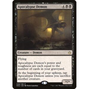 Hour of Devastation - 58 - Apocalypse Demon - Rare - B - Foil