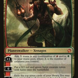 Theros - 209 - Xenagos, the Reveler - Mythic - RG - Non-foil (Front)