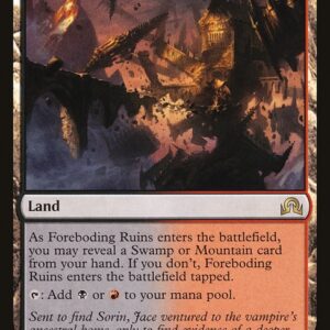 Shadows over Innistrad - 272 - Foreboding Ruins - Rare - C - Foil