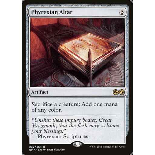 Ultimate Masters - 232 - Phyrexian Altar - Rare - C - Non-foil