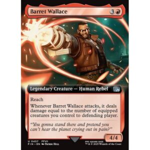 Final Fantasy - 457 - Barret Wallace - Uncommon - R - Foil