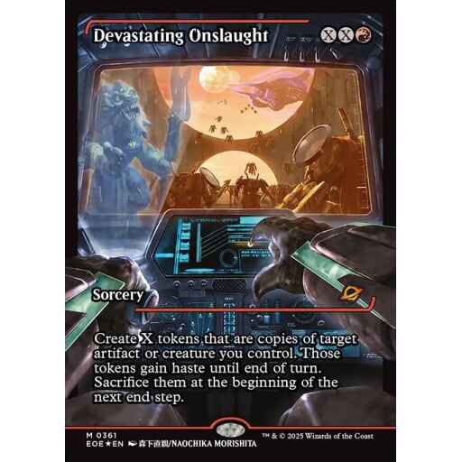 Edge of Eternities - 361 - Devastating Onslaught - Mythic - R - Foil