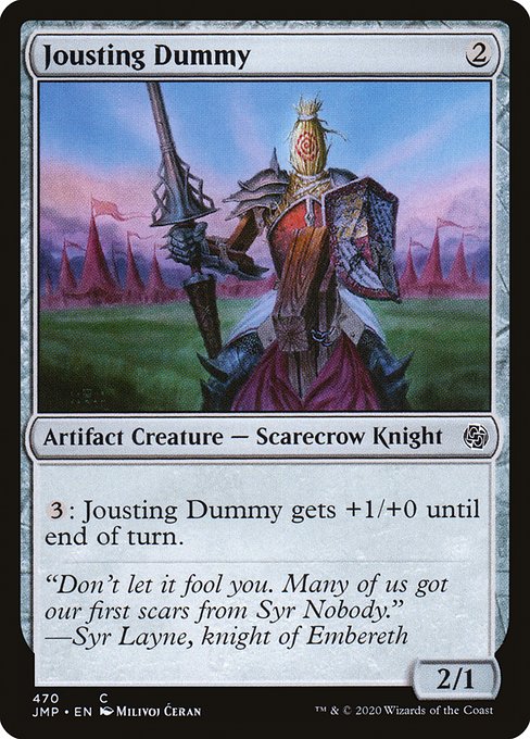 Jumpstart - 470 - Jousting Dummy - Common - C - Non-foil