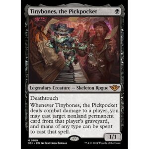 Outlaws of Thunder Junction - 109 - Tinybones, the Pickpocket - Mythic - B - Foil