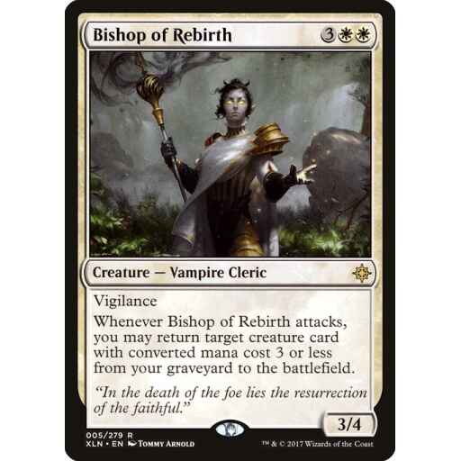 Ixalan - 5 - Bishop of Rebirth - Rare - W - Foil