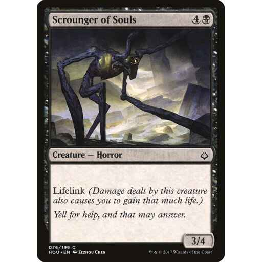 Hour of Devastation - 76 - Scrounger of Souls - Common - B - Non-foil