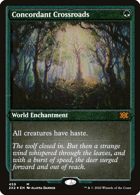 Double Masters 2022 - 459 - Concordant Crossroads - Mythic - G - Non-foil
