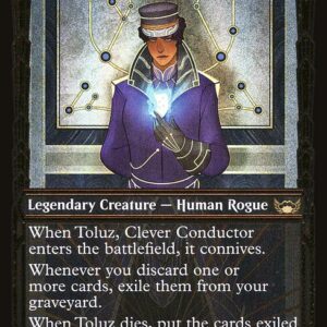 Streets of New Capenna - 401 - Toluz, Clever Conductor - Rare - Multi - Foil