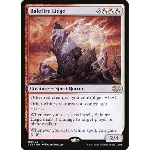 Double Masters 2022 - 180 - Balefire Liege - Rare - WR - Non-foil