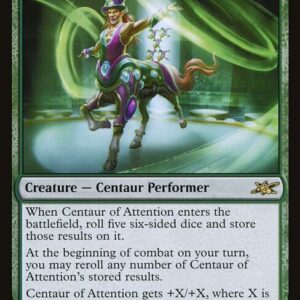 Unfinity - 132 - Centaur of Attention - Rare - G - Non-foil