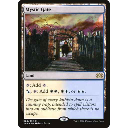 Double Masters - 324 - Mystic Gate - Rare - C - Foil