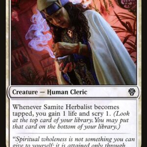 Dominaria United - 31 - Samite Herbalist - Common - W - Non-foil