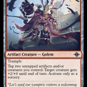 The Lost Caverns of Ixalan - 152 - Goldfury Strider - Uncommon - R - Foil (Front)