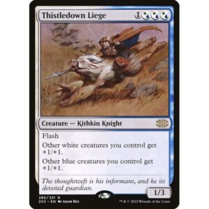 Double Masters 2022 - 285 - Thistledown Liege - Rare - WU - Foil