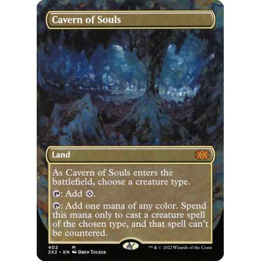 Double Masters 2022 - 402 - Cavern of Souls - Mythic - C - Foil