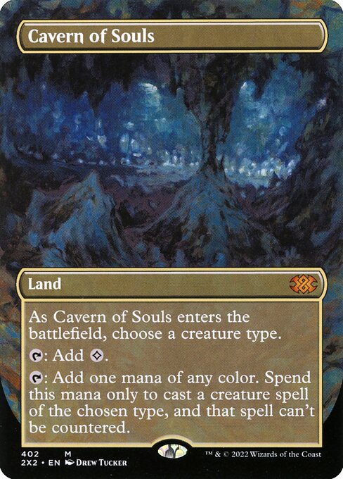 Double Masters 2022 - 402 - Cavern of Souls - Mythic - C - Foil