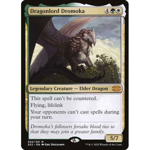 Double Masters 2022 - 202 - Dragonlord Dromoka - Mythic - WG - Non-foil