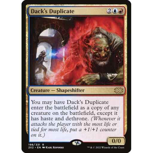 Double Masters 2022 - 198 - Dack's Duplicate - Rare - UR - Non-foil