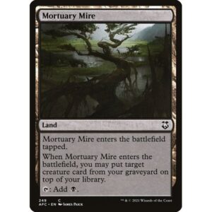 Forgotten Realms Commander - 249 - Mortuary Mire - Common - C - Non-foil (Front)