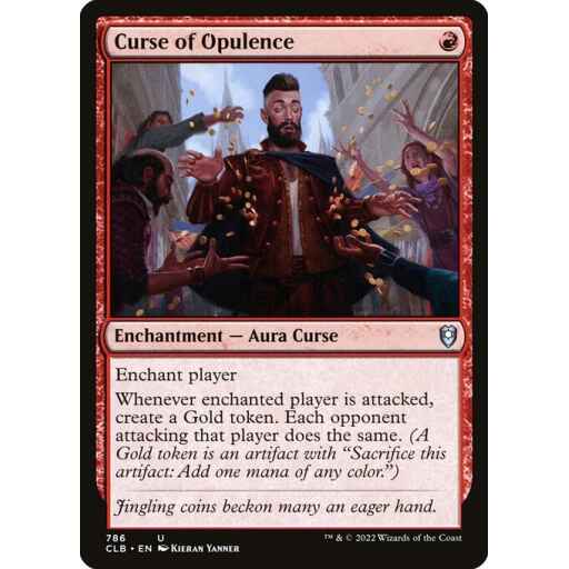 Commander Legends: Battle for Baldur's Gate - 786 - Curse of Opulence - Uncommon - R - Non-foil
