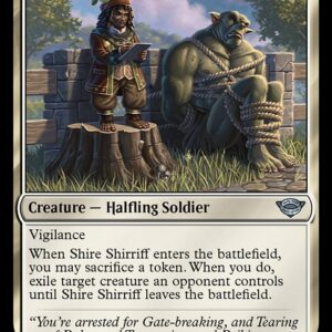 The Lord of the Rings: Tales of Middle-earth - 30 - Shire Shirriff - Uncommon - W - Foil