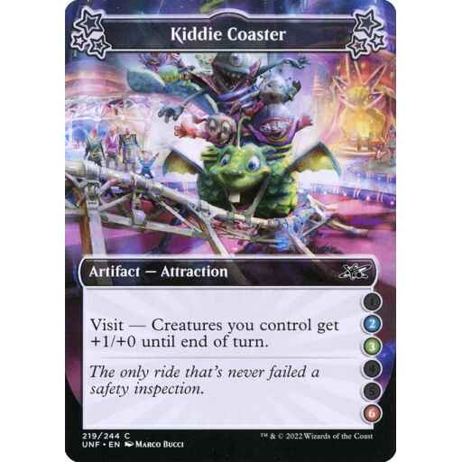 Unfinity - 219a - Kiddie Coaster - Common - C - Non-foil