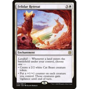 Zendikar Rising - 16 - Felidar Retreat - Rare - W - Foil