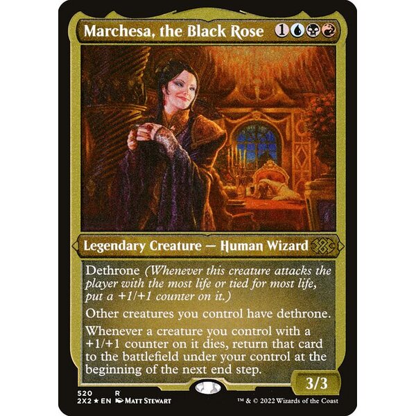 Double Masters 2022 - 520 - Marchesa, the Black Rose - Rare - Multi - Non-foil