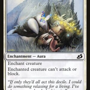 Ikoria: Lair of Behemoths - 25 - Pacifism - Common - W - Non-foil (Front)